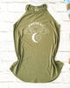 PRESENT ~ Heather Olive Halter Tank (5 @ $18 ea)