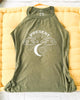 PRESENT ~ Heather Olive Halter Tank (5 @ $18 ea)