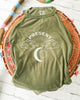 PRESENT ~ Heather Olive Halter Tank (5 @ $18 ea)