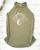 PRESENT ~ Heather Olive Halter Tank (5 @ $18 ea)